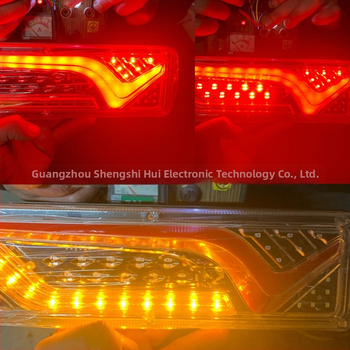 LED πίσω φως Y-S45 για φορτηγά, 12-24V, ζωή 50.000 h, υλικό: πλαστικό + PC + LED