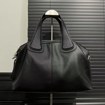 Női PU bőr kézitáska, városi egyszerű stílus, retro dizájn, nagy kapacitás, vízszintes négyzetes forma, cipzáras zárás.