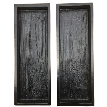 Medžio tekstūros cemento plytelių forma takams (ABS; medžio tekstūra; takams)