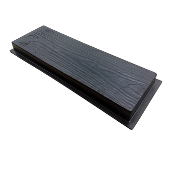 Medžio tekstūros cemento plytelių forma takams (ABS; medžio tekstūra; takams)