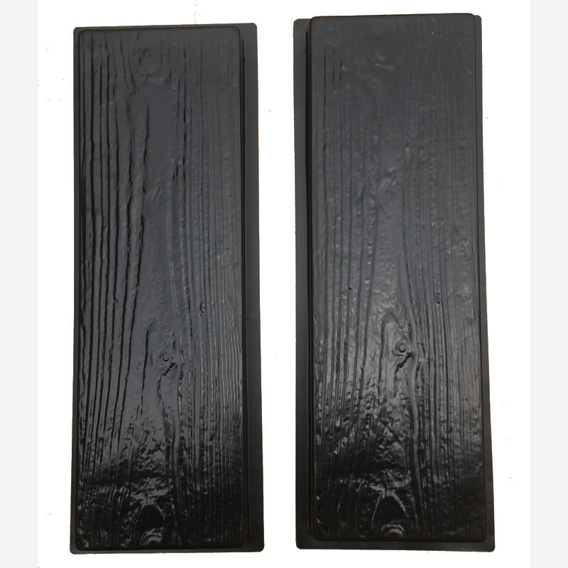 Medžio tekstūros cemento plytelių forma takams (ABS; medžio tekstūra; takams)