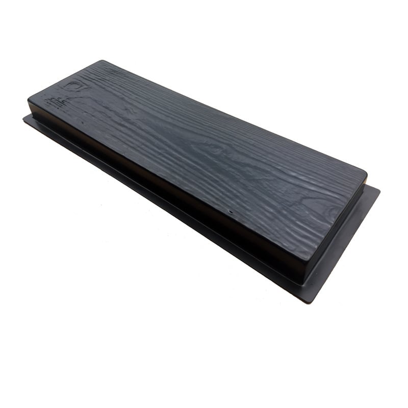 Medžio tekstūros cemento plytelių forma takams (ABS; medžio tekstūra; takams)