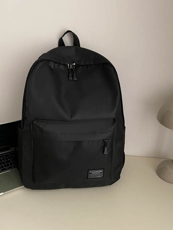 Unisex νάιλον σακίδιο πλάτης, χωρητικότητας κάτω από 20 L, συμβατό με φορητό υπολογιστή 12 ιντσών, κορεάτικου στυλ πανεπιστημιακής μόδας, καθημερινό αστικό σακίδιο