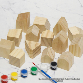 Ξύλινα παιδικά οικοδομικά μπλοκ, beech wood, μοντέρνος μινιμαλιστικός σχεδιασμός, Remembrance of Wood