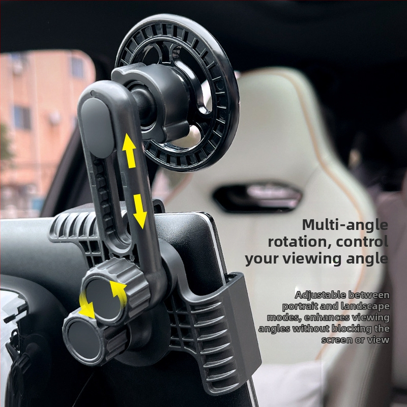 Автомобилен магнитен държач за смартфон за LCD екран на централната конзола, въртене 360°, универсален за автомобили