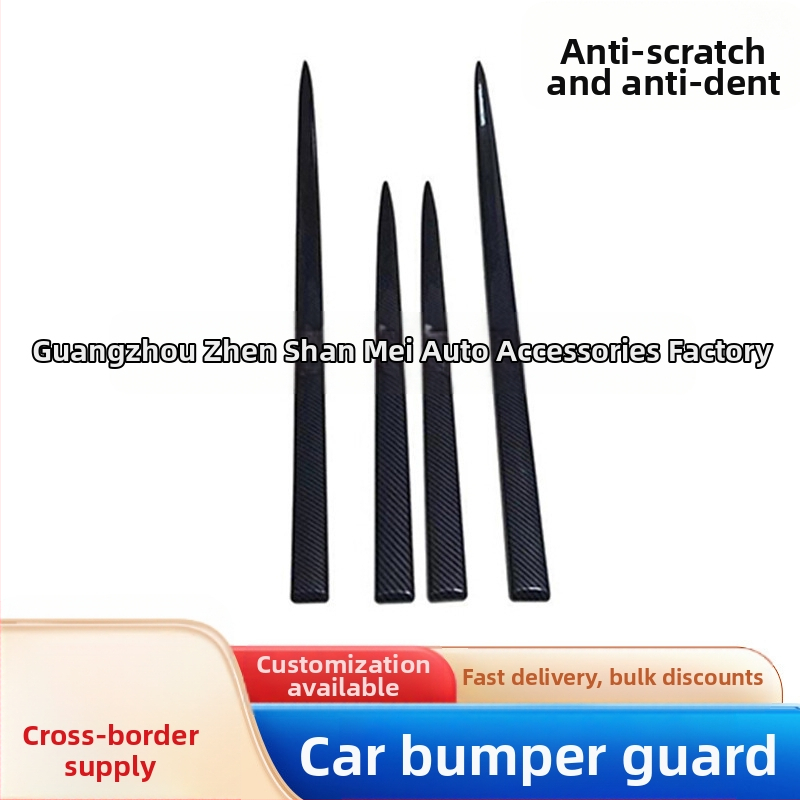 ZSM Auto pásy na ochranu okrajov dverí – proti kolíziám, ochrana proti škrabancom, sada 4 kusov, prispôsobenie k dispozícii