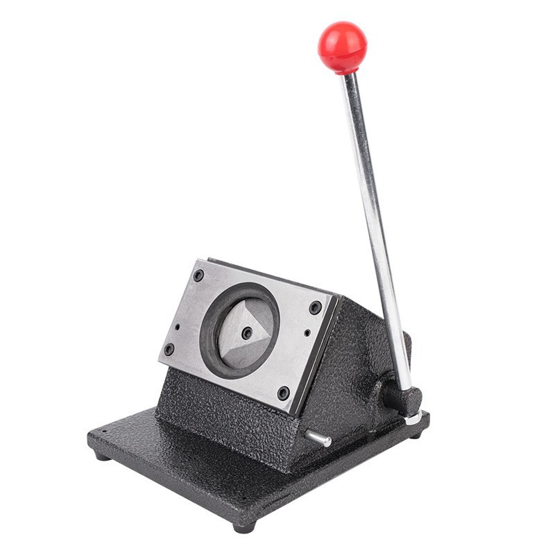 Rankinė apvalios pjaustymo mašina ženkliukams — 10 lapų, pjaustymo storis 1 mm, pjaustymo ilgis 35 mm, pjaustymo gylis 1 mm