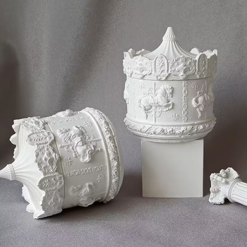 DIY gipsz-baba készlet latex formával graffitivel – kézzel festett, szülő-gyermek kreatív tevékenység (Colorful Mold; 15–35 évesek; Férfi)