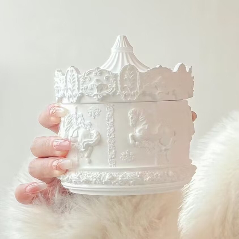 DIY gipsz-baba készlet latex formával graffitivel – kézzel festett, szülő-gyermek kreatív tevékenység (Colorful Mold; 15–35 évesek; Férfi)