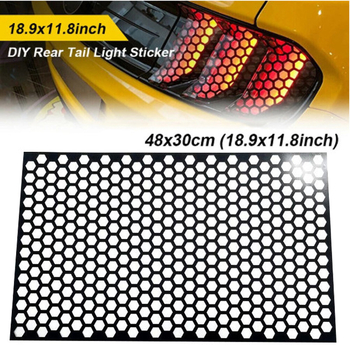 Motociklo korpuso lipdukas su bičių korio raštu, Kalford PVC