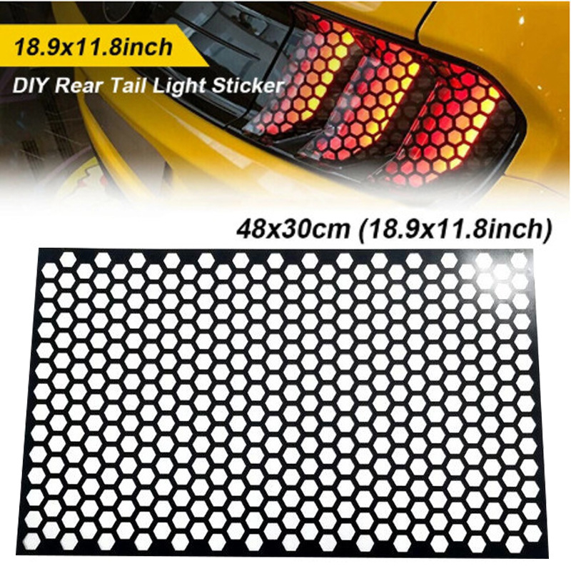 Motociklo korpuso lipdukas su bičių korio raštu, Kalford PVC