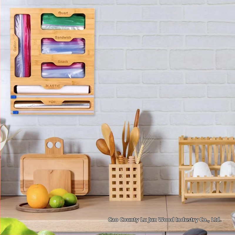 Medinė plėvelės laikymo dėžutė, japonų stiliaus, daugiafunkcinis dozatorius su logotipo spausdinimu ir pritaikymu