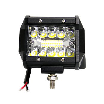 Off-road darba gaismas josla, 3 rindas, 20 LED, 60W, 12–24V, WSQ-60WXSD