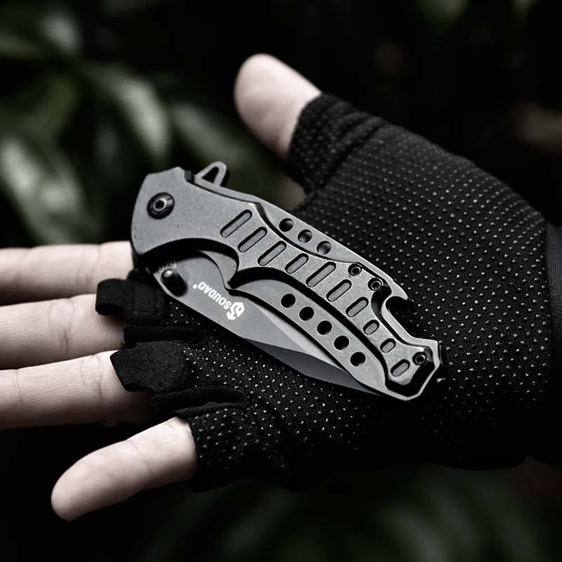 Mitmekülgne kokkupandav nuga – Yu Heng, 5Cr15Mov, mõeldud välitingimustes kempinguks, mägironimiseks ja igapäevaseks kasutamiseks kodus