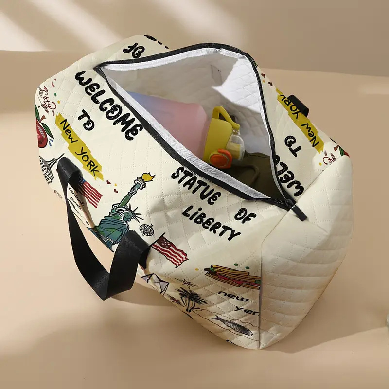 Kelioninė rankinė su batų skyriumi, talpa 20–35 L, poliesteris, kvėpuojanti, ultra lengva ir išplėčiama, skaitmeninis spaudas