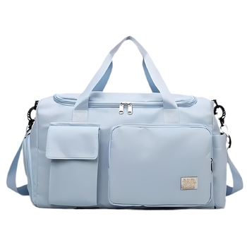 Vízálló Oxford anyagú utazótáska, kapacitás 20–35 L, teleszkópos fogantyú, belső zsebek, poggyászrögzítő szalag