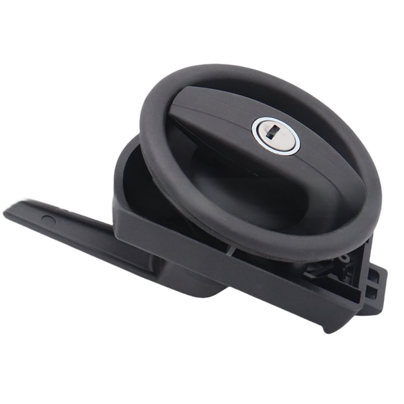 Lechi S6232 tsinkide sulamust varjatud ümmargune ukse lukk, sobib puidust, metallist, alumiiniumist, plastikust ja terasest usteks