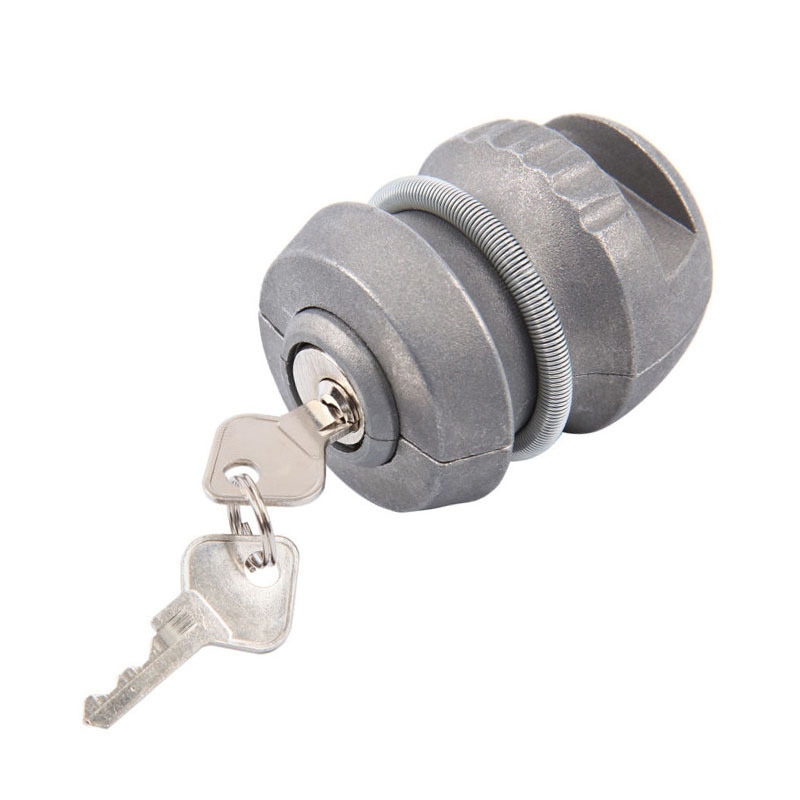 Shuangxuan TLK-06A Gömbzár trailerhez, vasból készült test, ezüst spray felülettel