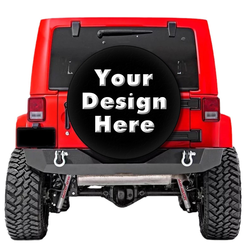 PVC кожен капак за резервна гума за SUV, RF-118, марка RUIFAN, водоустойчив, прахоустойчив, UV защита