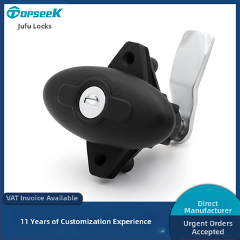 RV kabinos durų spyna G04, PP korpusas, 0.06 kg, JUFU, tinka karavano ir kemperio kabinoms