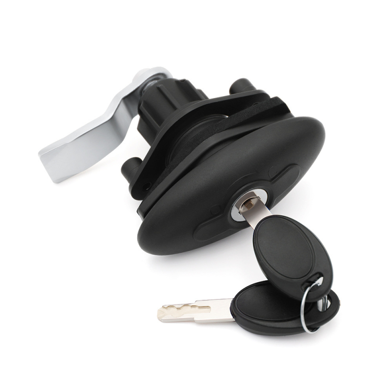 RV kabinos durų spyna G04, PP korpusas, 0.06 kg, JUFU, tinka karavano ir kemperio kabinoms