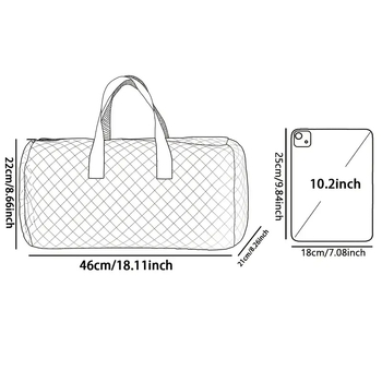 Ρετρό τσάντα ταξιδιού με θήκη για παπούτσια, χειροποίητο σχέδιο γάτας, 20–35 L χωρητικότητα, πολυεστέρας, διαπνοή, εξαιρετικά ελαφριά, επεκτάσιμη, ψηφιακή εκτύπωση
