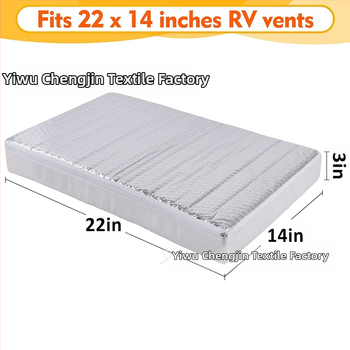 Capac de lucarnă pentru RV, cu folie de aluminiu pentru protecție termică, perdea de intimitate, montaj cu Velcro, universal pentru ferestrele mașinii