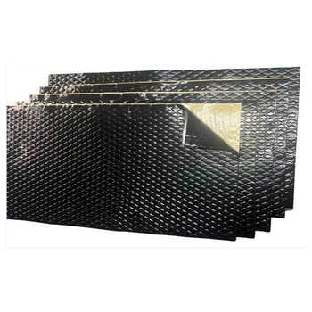 Auto anti-vibrācijas un trokšņa izolācijas plāksne no butilgumijas, Mohuanli, Car sound insulation sērija, kods F.g.-006, temperatūras noturība 180°C