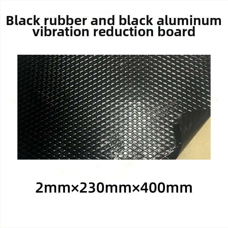 Automobilio anti-vibracijos ir garso izoliacijos plokštė iš butilo gumos, Mohuanli, Car sound insulation serija, kodas F.g.-006, temperatūrai atsparumas 180°C