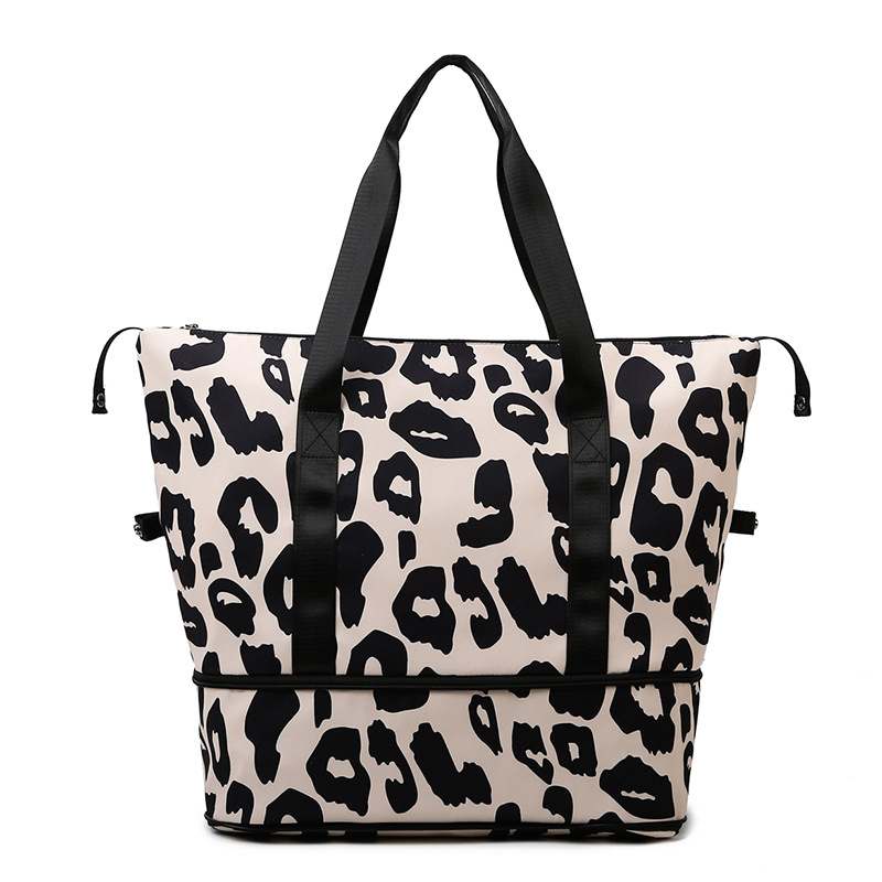 Uniszex utazó- és edzőtáska 20–35L, Oxford anyag, lélegző és vízálló, bélés poliészter, városi egyszerű stílus