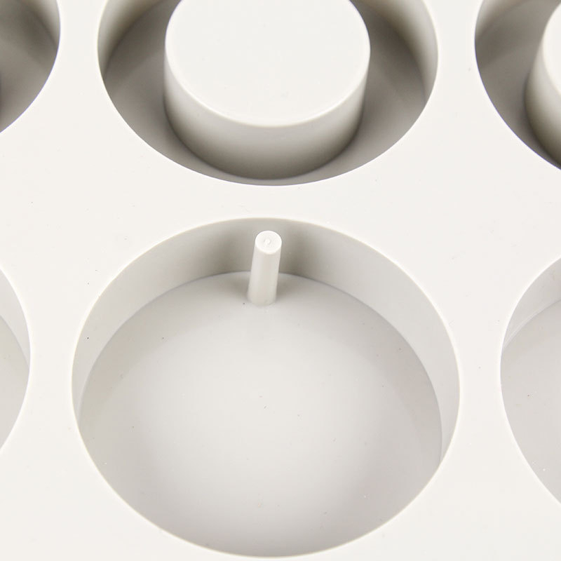 Силиконова форма за ароматни восъчни плочи, неправилен формат, 6 дупки, форма за печива, опакована в една OPP торбичка