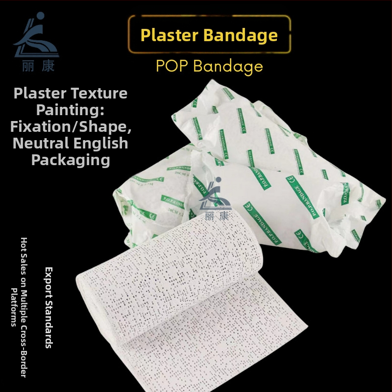 Gipso pleistras ortopedijai, marlinis pagrindu; dengia delną, riešą, galvą, juosmenį, alkūnę, apatinę kojos dalį, pečius, kelią ir čiurną; 120 ritinėlių dėžutėje; sujungta sporto apsauga