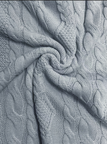 Női koreai stílusú kötött pulóver, Slim fit, kerek nyak, hosszú ujjú; anyag: akril rost, közepes vastagság.