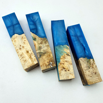 Материал за дръжка на японски стил кухненски нож: смес от смола и дърво, стабилна дървена дръжка