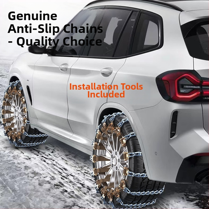 Transportlīdzekļu slidēšanas ķēdes, gumija, vispārīgs modelis, zīmols: citi, izcelsme: citi