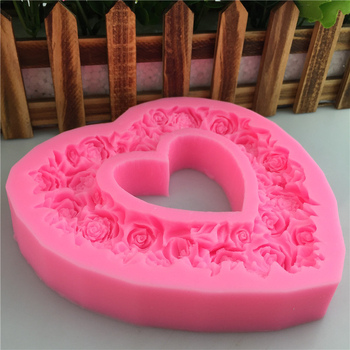 Φόρμα σιλικόνης για ψήσιμο – στεφάνι σε σ shape καρδιάς, ακανόνιστο σχήμα, υλικό σιλικόνης, φόρμα κέικ