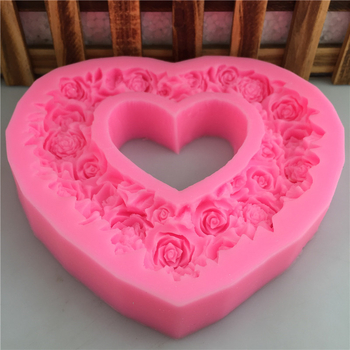 Φόρμα σιλικόνης για ψήσιμο – στεφάνι σε σ shape καρδιάς, ακανόνιστο σχήμα, υλικό σιλικόνης, φόρμα κέικ