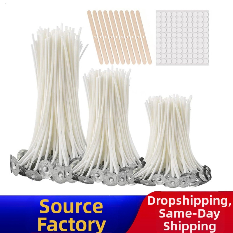 DIY kvapniųjų žvakių įrankių rinkinys su medvilniniu branduolio laikikliu; pusiau rankinis ir pusiau mechaninis gamybos metodas; žvakių tipas: kvapnios; forma: ilga lazda; prekės ženklas Van Gogh