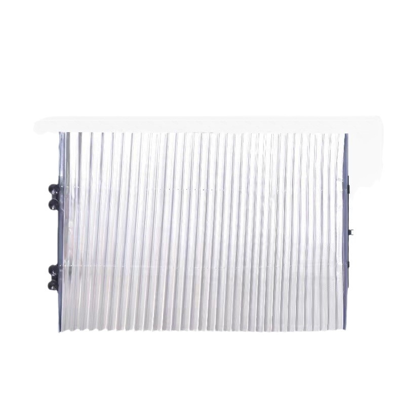 Automobilio priekinio stiklo saulės skydelis, ištraukiamas automatiškai, storas nepermatomas tipas, lamelinis tvirtinimas (Medžiagos: siurbimo puodeliai + aliuminio plėvelė; Tinka visiems automobilių modeliams)