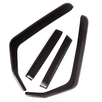 Wrangler JK esővédő, alumíniumötvözetből, 2007-2018 Jeep Wrangler JK számára