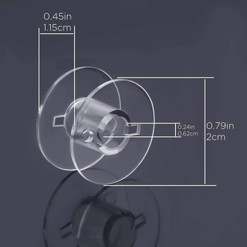 Plastmasinė siuvimo mašinos bobina, storintas, 50 vnt., universalus daugiafunkcinis bobinas, siuvimo mašinos priedai