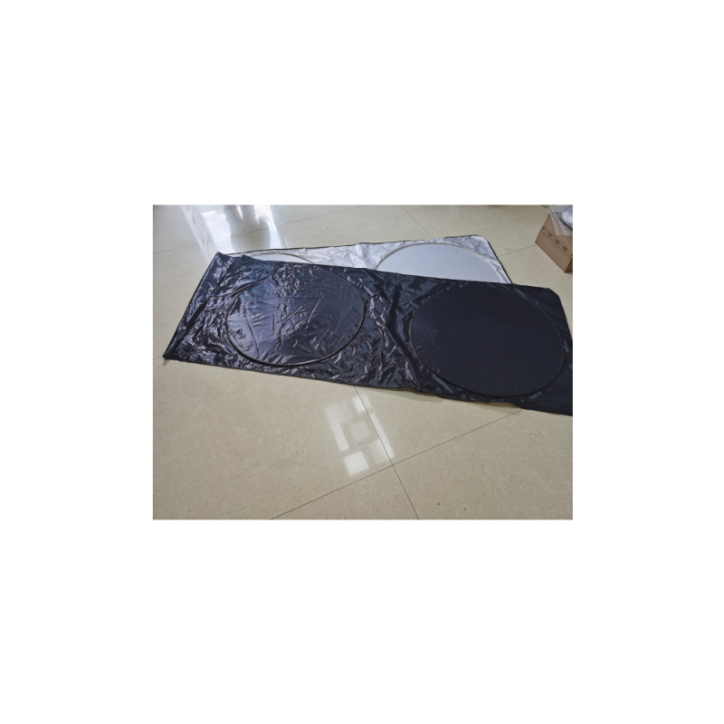 Umbra pentru parbrizul camionului din material 240T, pliabilă, cu Velcro, instalare prin lipire, imprimare logo și personalizare procesare