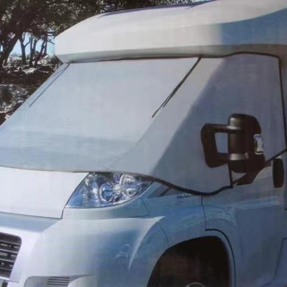 Κάλυμμα παρμπρίζ RV - Διπλού στρώματος, PVC σπόγγος με αλουμινόφυλλο, ενσωματωμένη εγκατάσταση, εμπρός παρμπρίζ