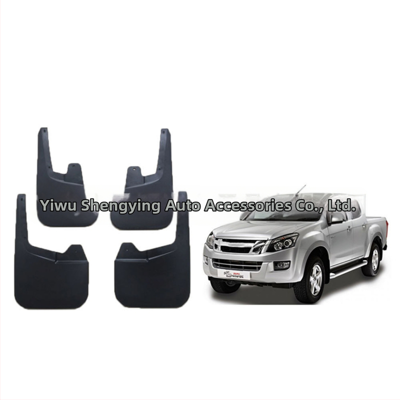 TIYPEOR Plastmasas dubļu sargs priekšējais un aizmugurējais D-Max 4 (Modelis SY-IS3002 • Materiāls: Plastmasa • Piemērojami modeļi: D-MAX 4)