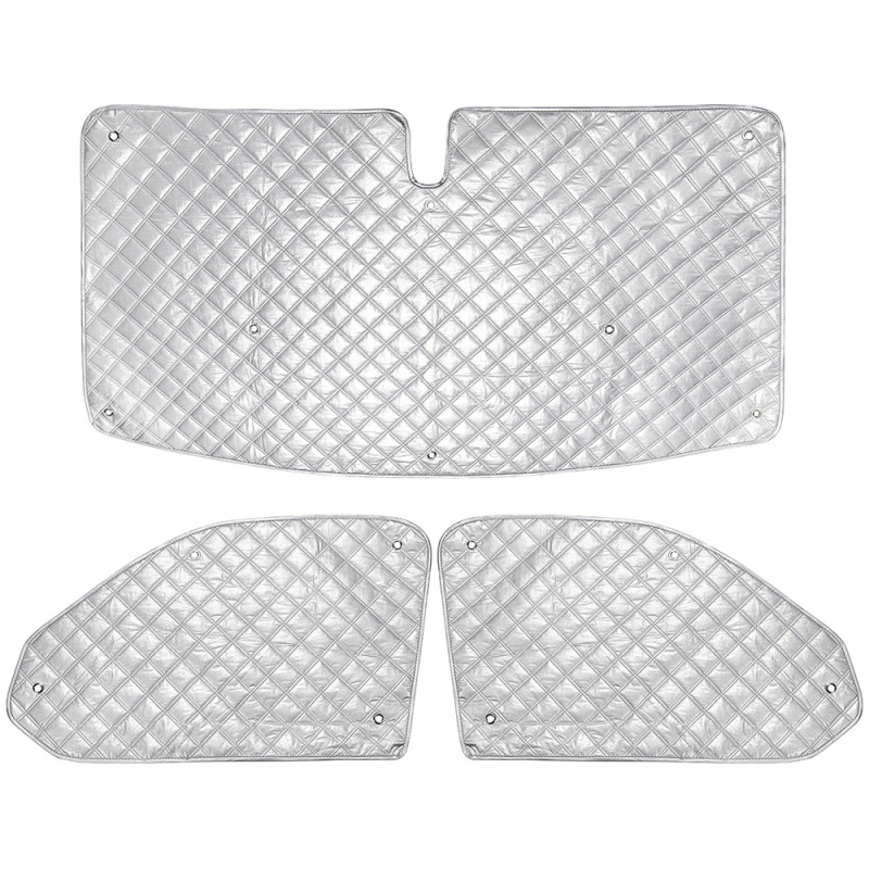 VW T5 RV vnútorná slnečná clona, hliníková fólia, 725 g, s možnosťou prispôsobenia