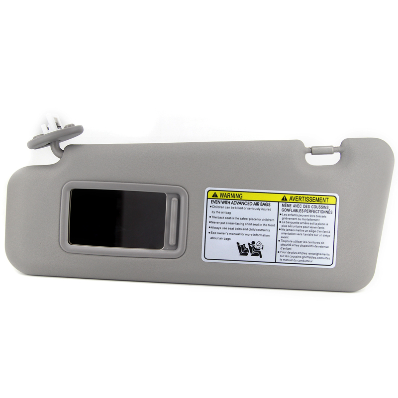 Toyota Highlander autós napellenző – bal oldali, Parphamens, alkatrész-számok 74310-48530-B0 és 74320-48500-B0