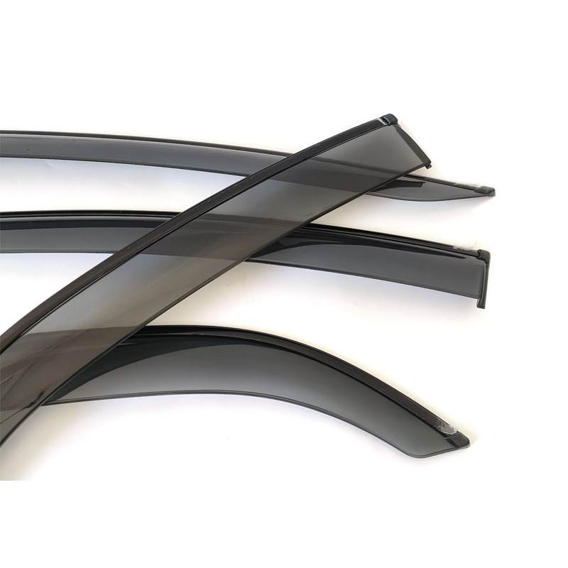 Langų lietaus apsauga Toyota Yaris Hatchback XP210 (2020–2025) – akrilas su elektroplėtinio juosta, lipnus montavimas, 4 vnt