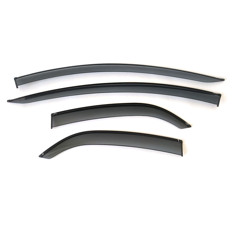 Langų lietaus apsauga Toyota Yaris Hatchback XP210 (2020–2025) – akrilas su elektroplėtinio juosta, lipnus montavimas, 4 vnt