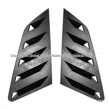 Πίσω πλευρικοί λούβερ AR για Audi A3 2021 (8Y) hatchback - φινίρισμα ανθρακονημάτων (Μάρκα: AR; Συμβατότητα: 2021 Audi A3 8Y; Φινίρισμα: ανθρακονήματα)