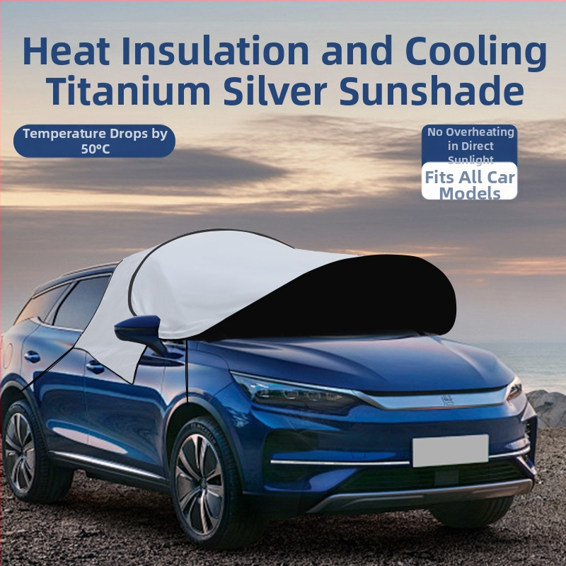 Автомобилен слънцезащитен екран за предното стъкло – алуминиево фолио, телескопично монтиране, за предна зона на автомобила, персонализирано производство и печат на лого